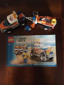 LEGO CITY: Coast Guard 4WD & Jet Scooter (7737) W/MANUAL 100% COMPLETE