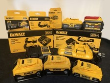 Brand New 2025 Genuine DEWALT 20V Max Lithium-ion Batteries and Chargers