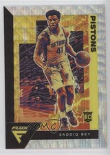 2020-21 Panini Flux Rookies Asia Silver Wave Prizm Saddiq Bey #212 0c6