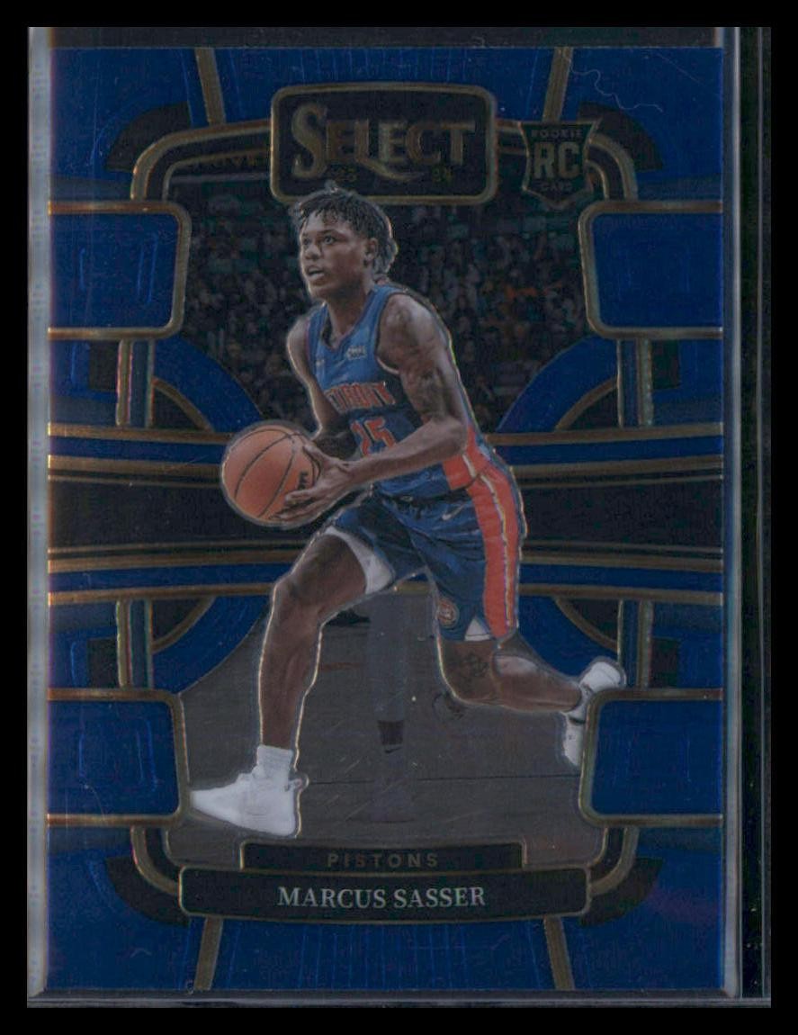 2023-24 Panini Select #70 Marcus Sasser Blue (Retail Base)