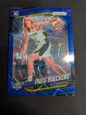 Panini Prizm WNBA Paige Bueckers Blue laser prizm Rookie #147 Dallas Wings 2025