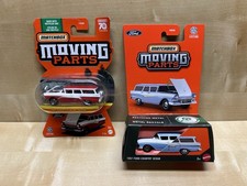 Matchbox 1957 Ford Country Sedan Red Blue Lot Moving Parts Series Matchbox 1957 Ford Country Sedan Red Blue Lot Moving Parts Series
