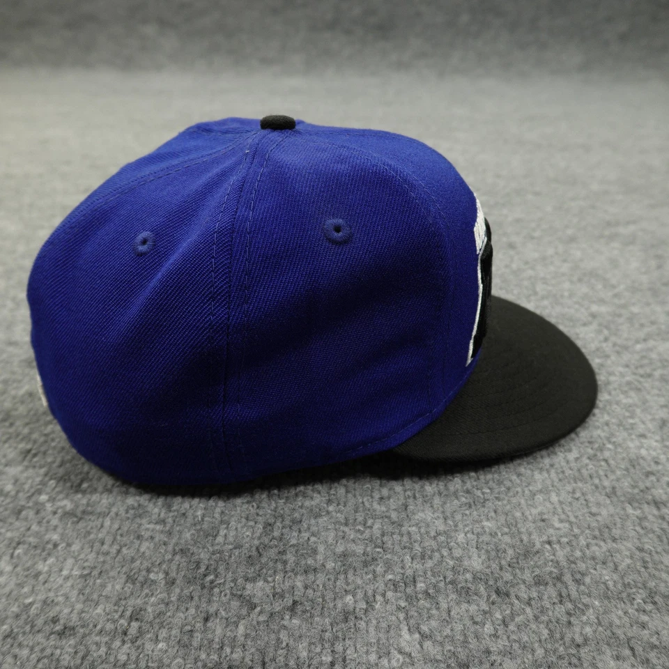 Kansas City Royals Hat Cap Fitted Mens 7 1/8 MLB Baseball 59FIFTY New Era - Image 3 of 4