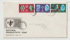 14/11/1962 UK GB FDC - National Productivity Year - NPY Logo - Ilford CDS P/M