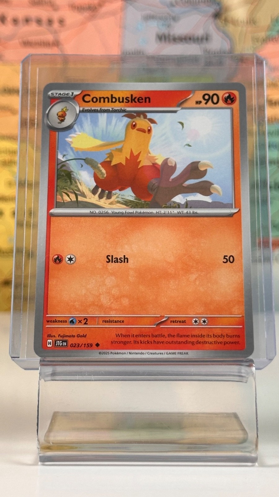 Combusken 023/159 Pokemon Card | SHIPS SAME DAY