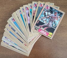 1987 TOPPS CALIFORNIA ANGELS TEAM SET - LOT OF 30 - JOYNER, CANDELARIA, BOONE