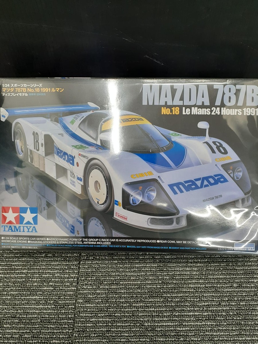 abc2020  TAMIYA MAZDA 787B ボディ塗装済み Rare kit Tamiya 1/24 Model Kit Mazda 787B Le Mans Winner