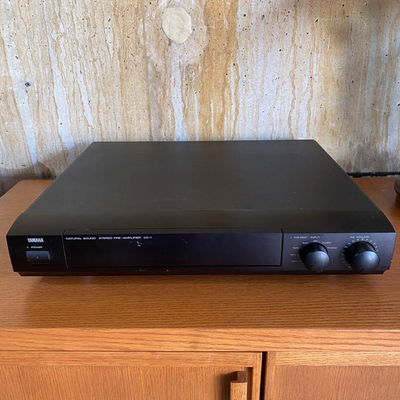 YAMAHA CX-1 Stereo Control Preamp Black Tested High End