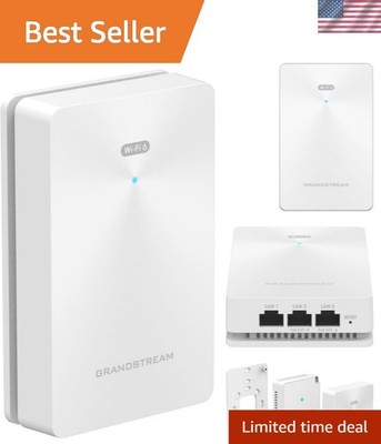 Dual-Band AX3000 Wi-Fi 6 Access Point: Supports 256 Devices for Home/Business