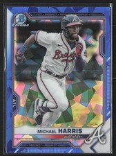 2021 Bowman Draft Sapphire Edition #BDC-86 Michael Harris