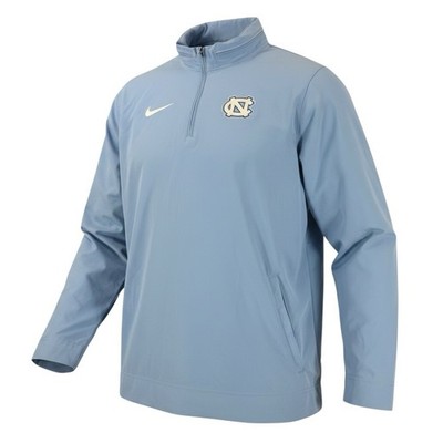Nike UNC Tar Heels Pullover Jacket Men s M DZ9032-448 Blue Hooded Dri-FIT