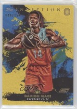 2021-22 Topps Inception OTE Overtime Elite Yellow 44/150 Davion Mace #81 3hd