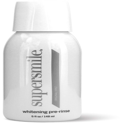 Supersmile Whitening Pre-Rinse Clinically Formulated Pre-Brush Dental Mouthwash