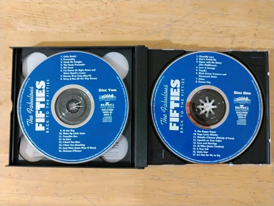 The Fabulous Fifties Music CDs ft Various Artists [VERY GOOD CD] 1950s Pop Music Foto 3 de 4