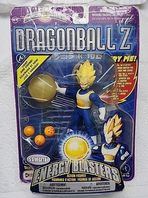 DragonBall Z Energy Blasters S.S. Vegeta Action Figure 2001 Irwin Toys (READ)