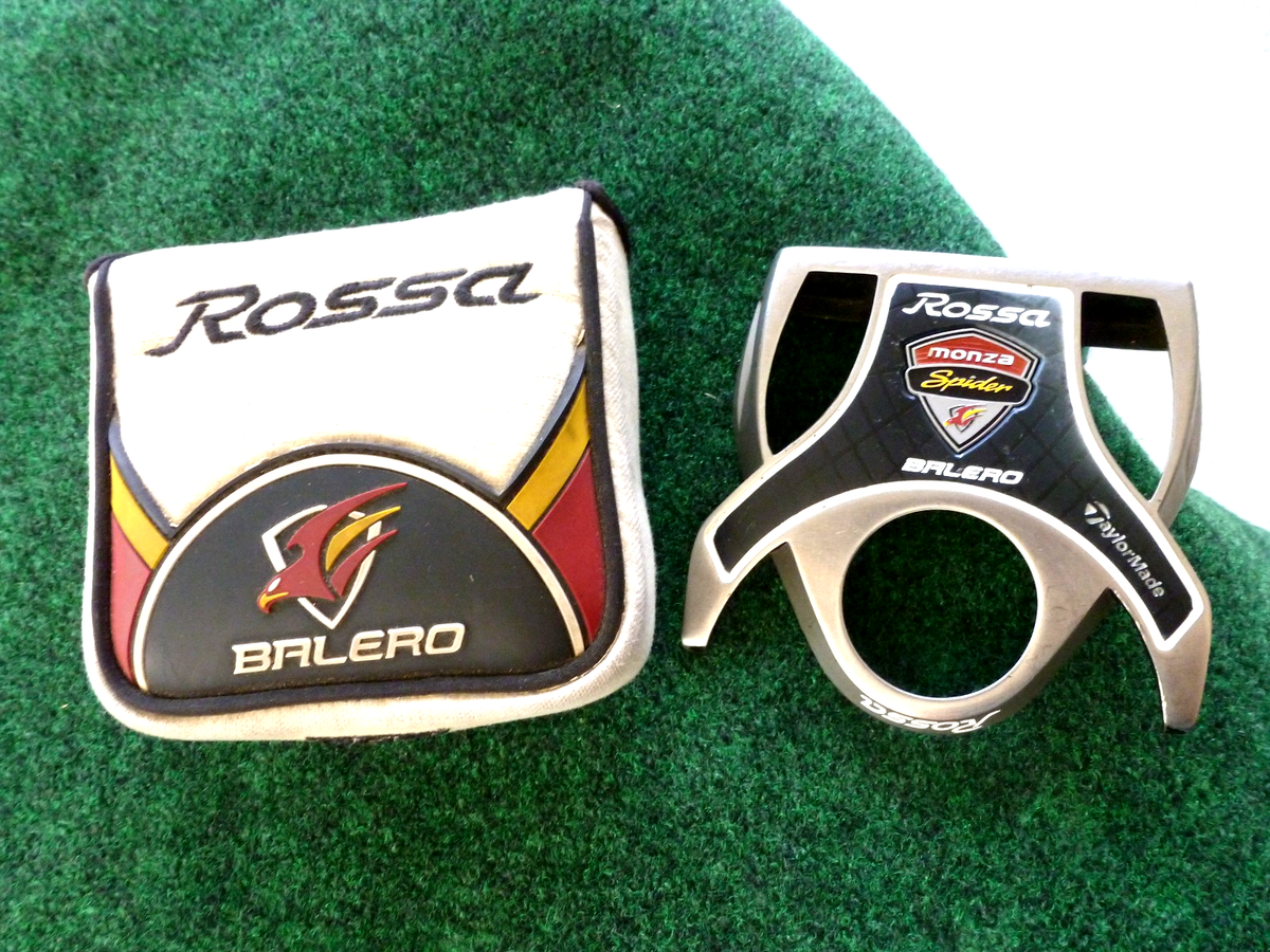 ROLLSON 希少✨Masters Golf Design パター USA製 TaylorMade Rossa Monza Spider Balero Putter SuperStroke Grip Steel