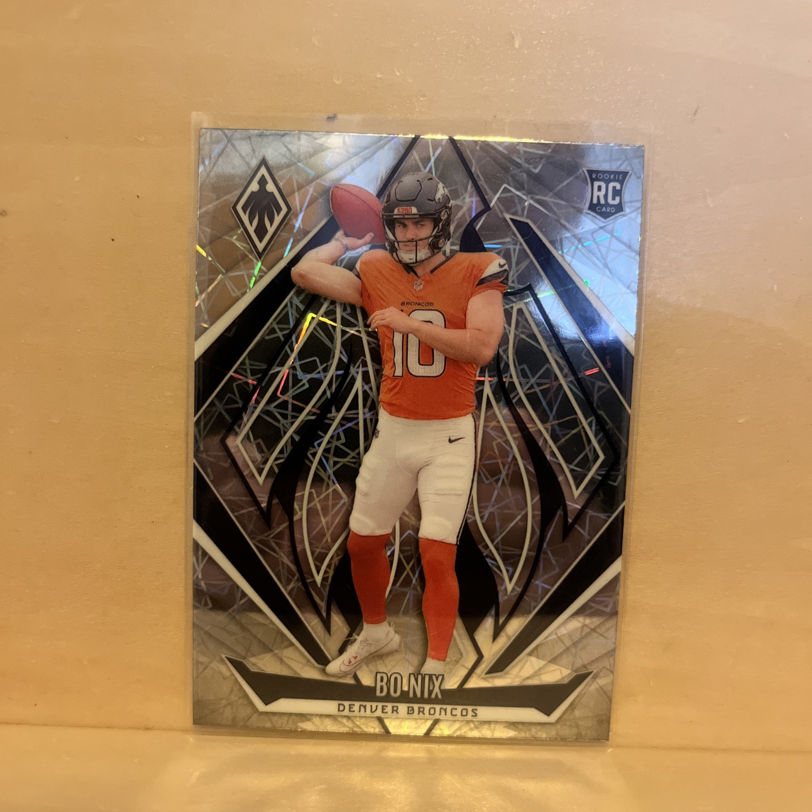 2024 Panini Phoenix - Rookies Bo Nix #159 Lazer (RC)