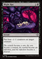 Blight Rot 89/451 Lorwyn Eclipsed Foil Common