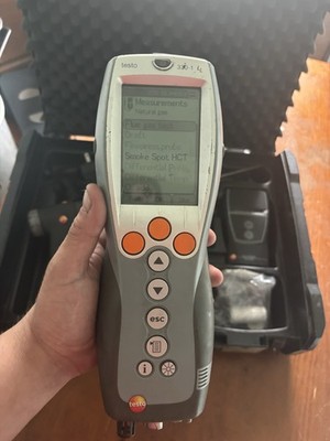 Testo 330-1 LL Flue Gas Combustion Analyzer Kit CO/NO MPN 0632 3304 50