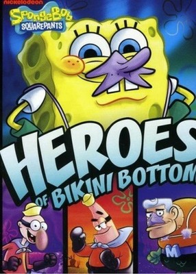 SpongeBob SquarePants Heroes Bikini Bottom DVD Delivery 30Day Disc Only- No Case