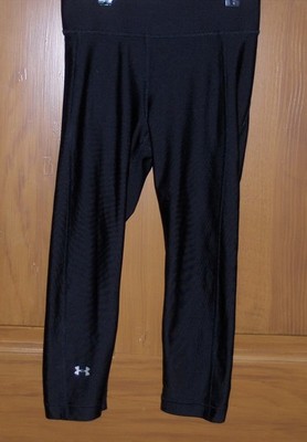 Under Armour Compression Heat Gear S/P Capri Leggings Exercise Apparel Fit Pants