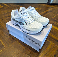 Saucony Ride Millennium Herren weiß Mesh Laufschuhe UK 9 S70812-5