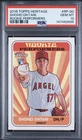 2018 Topps Heritage High Number Rookie Performers Shohei Ohtani #RP-SO RC PSA 10