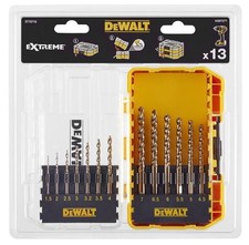 Extreme 2 HSS-G Metal Drill Bit Set, 13 Piece - DEWALT