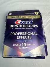 Crest 3D Whitestrips Professional Effects Kit 19 Levels - 21 Treatments Only.