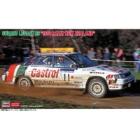 Subaru Legacy Rs, 1990 Rallye New Zealand 1:24 Kunststoff Modell Kit Hasegawa