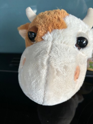 Big Headz Kuh Plüsch weich 10 Zoll neu mit Etikett - Bild 3 von 10