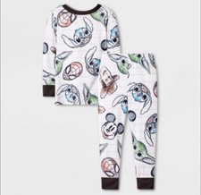 Disney 100 Character Mash-up Family Sleep Pajama 2pc Set Infant Size 12M, New
