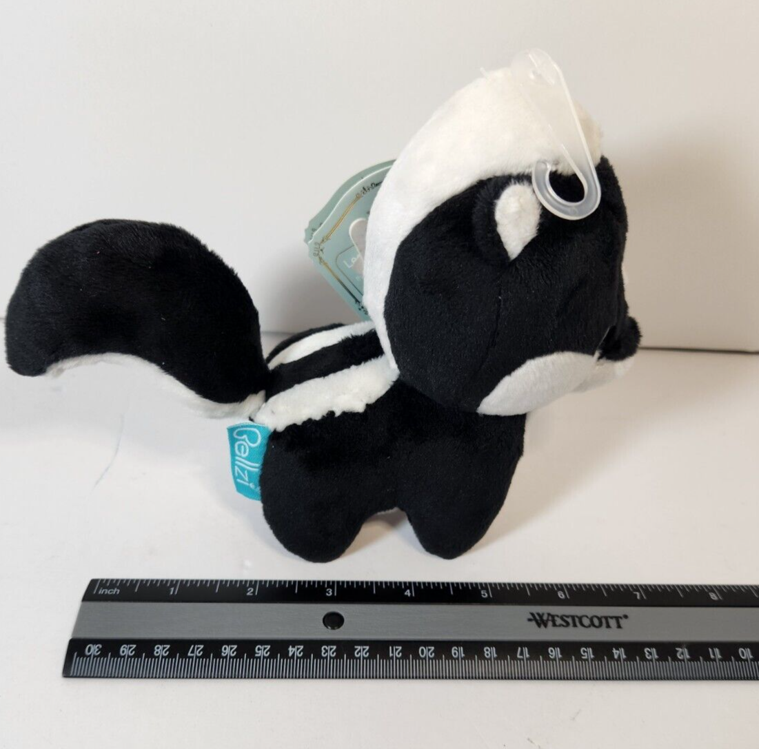 Bellzi Skunki Plush Toy - Super Soft Stuffed Animal Skunk For Kids, Babies & Toddlers