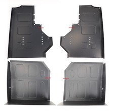MORRIS MINOR R/H & L/H FRONT- REAR FLOOR PANEL  SET GB MADE BY US