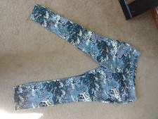Pants Blue Multi Simply Vera Size 16 machine washable
