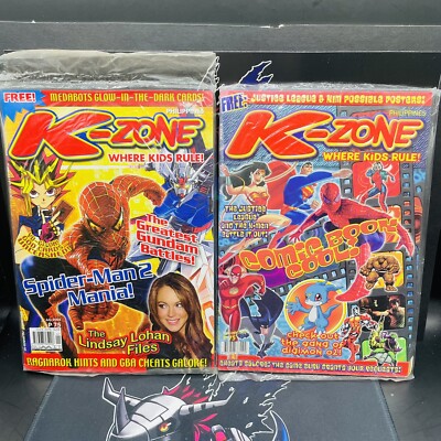SEALED K-Zone Magazine Volume 1 Number 4 & V2 10 Philippines