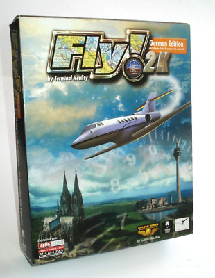 FLY! 2K by Terminal Reality German Edition  (PC Spiel, 2000, Big Box) Neu OVP