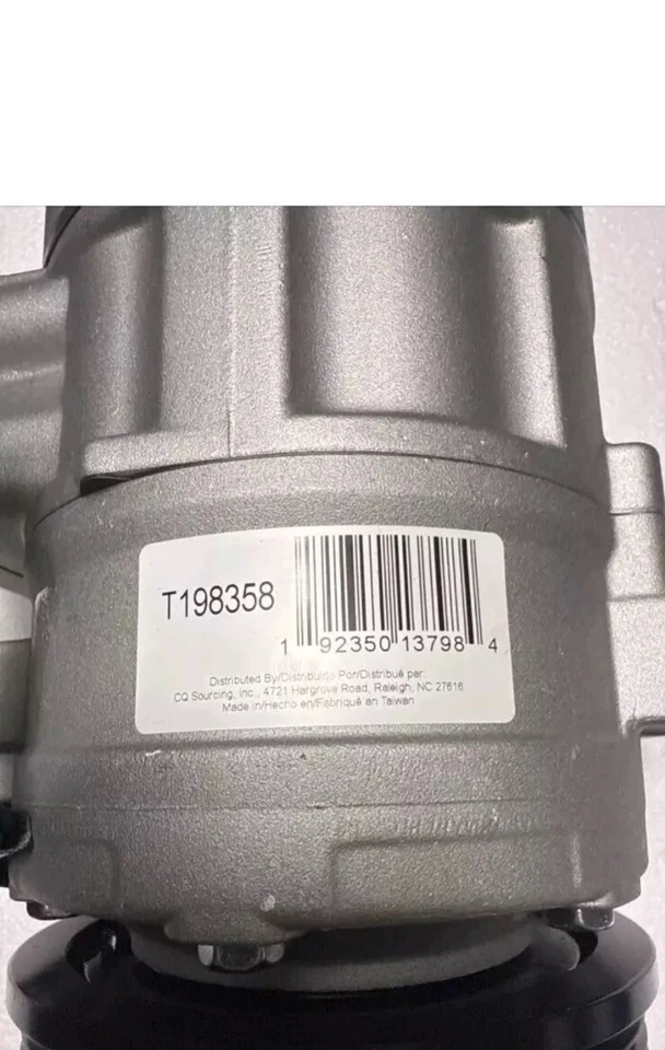 A/C Compressor CARQUEST T198358 — 第 2/4 张图片