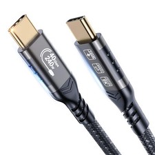 USB 4 Cable 3.3 ft Supports 8K HD Display 40 Gbps Data Transfer 240W Charging...