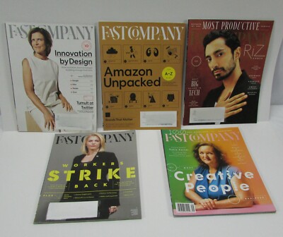 Lot of 5 Fast Company Magazines 2021