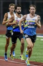 Mens Hoka One One Pro Elite NAZ Running Singlet Medium New