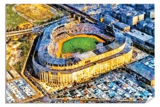 New York Yankees Old Stadium Baseball Field Ballpark 1MC1 Painting Art Print
