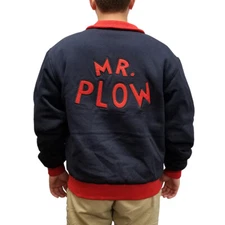 Mr. Plow Jacket Homer Simpson Simpsons Snow Removal Coat Costume Cosplay My Name