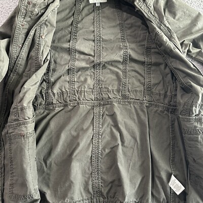 Veste Femme Kut From The Kloth - Taille M - Coton Vert Cargo - Capuche Et Zip