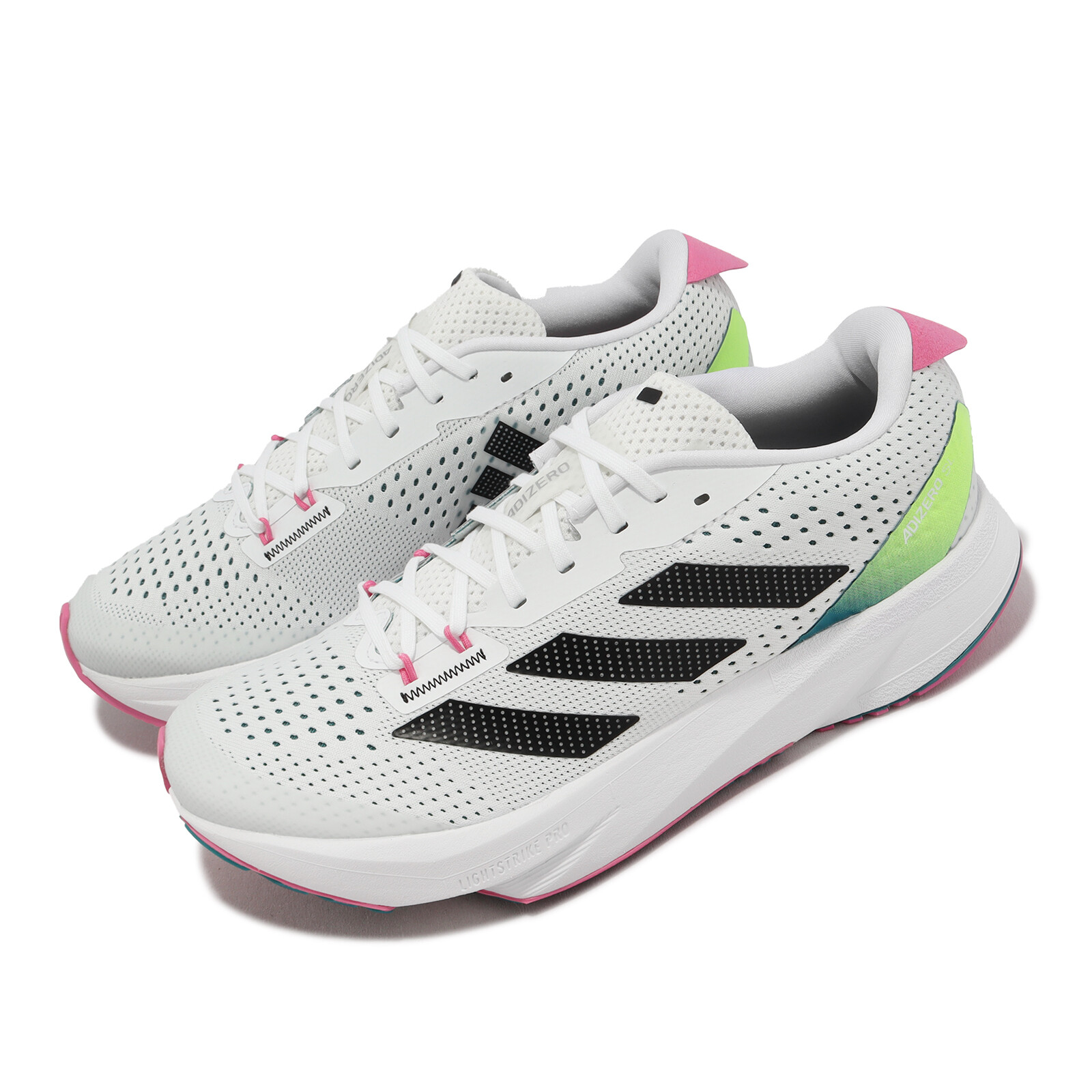женские кроссовки adidas Adizero SL W White Black Arctic Fusion Green HQ7232