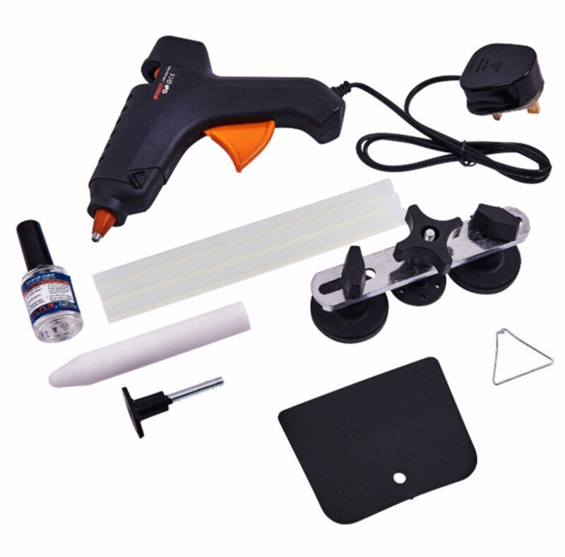 Dent Repair Kit Paint less Remover Bodywork Puller With Glue Gun Amtech J1930