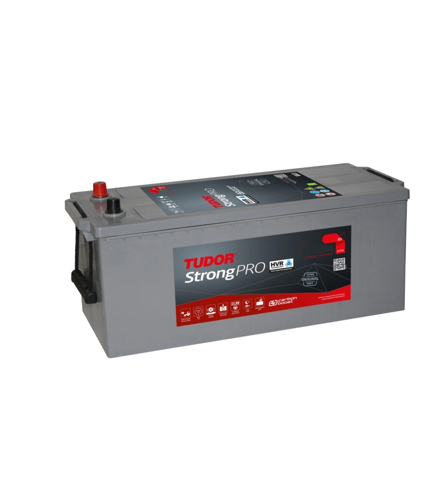 BATTERIA TUDOR TE1853 STRONG PRO 12V 185AH SX SPUNTO 1100 - L513 x H223 x P223.