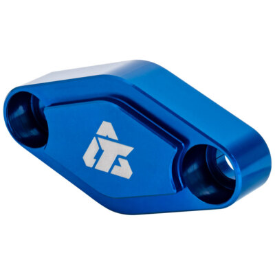Tusk Parking Brake Block Off Plate Blue