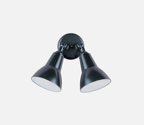 11-Inch 2-Light Spots BLACK OUTDOOR WALL MOUNT Maxim Lighting 92008BK - Picture 1 of 5