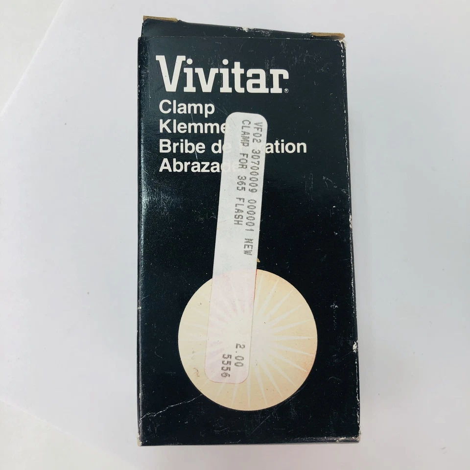 VTG Vivitar Clamp for 365 Electronic Flash Mount Tripod Mount Camera Photography - Image 2 of 4
